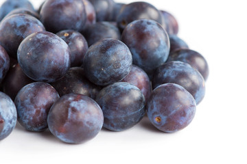 Fresh plums