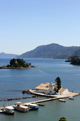 Corfu Church on an Island