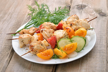 Chicken shish kebab