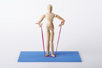 Stretchband Übungen, Physiotherapie