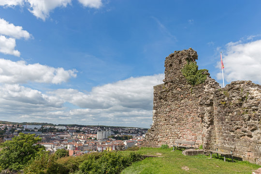 Epinal depuis les ruines du ch&acirc;teau