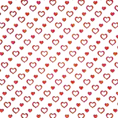 Tapeten kleurige harten textuur © emieldelange