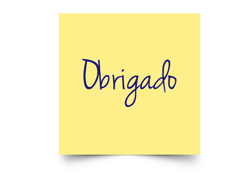 obrigado portugiesisch brasilianisch