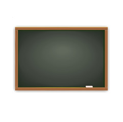 School blackboard black vector