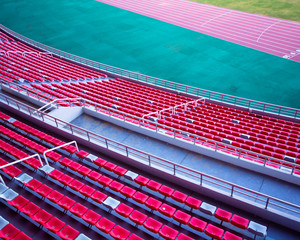 Naklejka premium Stadion siedzący