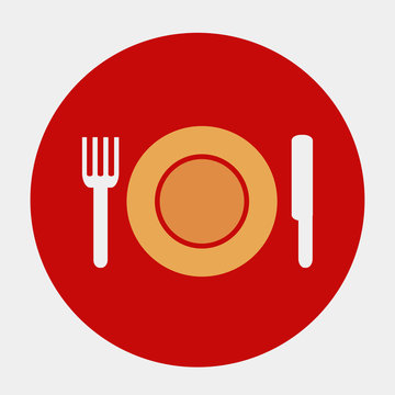 recommend clip art: Plate web icon