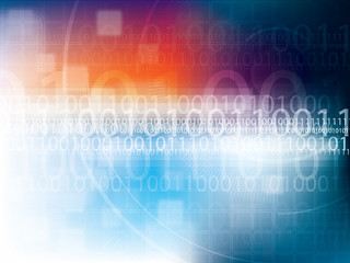 Fototapeta premium Abstract technology background