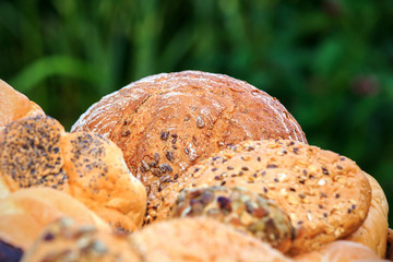 Different types of bread