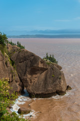 Flower Pot Rock formations at the Hopewell Rocks