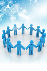 business network concept