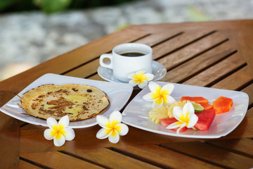 Traditional Balinese breakfast