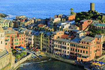 Obraz premium Cinque Terre, Vernazza - Italy