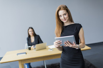 Young woman at the office