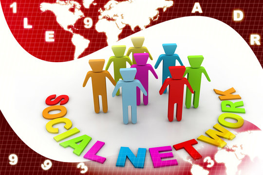 Social network concept