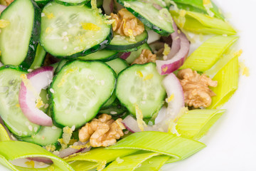 Close up of healthy salad.