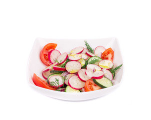 Radish salad.