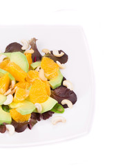 Close up of healthy salad.