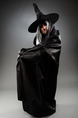 Witch full length shot
