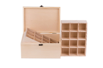 Wooden box for billiard balls.