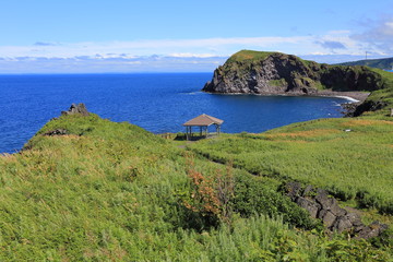 Beautiful scenery at Rishiri island, Hokkaido, Japan
