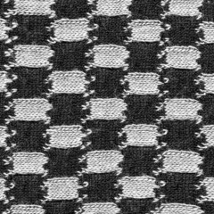 black-white fabric texture closeup