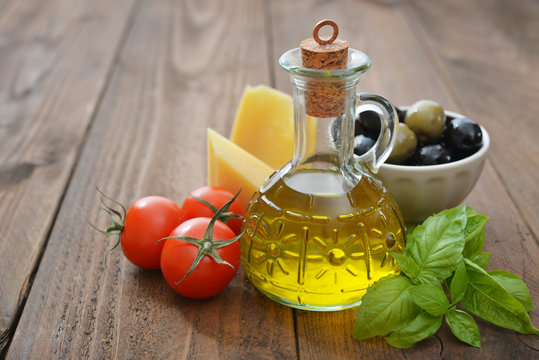 Ingredients of italian cuisine
