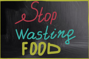 stop wasting food