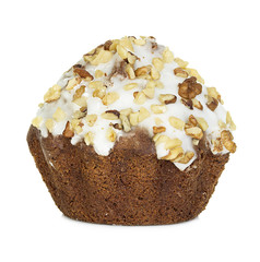 muffin isolated on white background