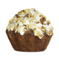 muffin isolated on white background