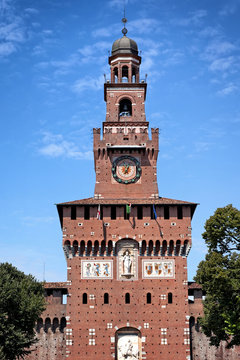 Torre del Filarete, Castello Sforzesco, Mailand