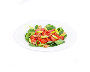 Close up of healthy salad.