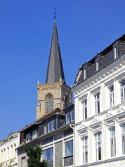 Fototapeta na wymiar EUSKIRCHEN ( bei Bonn ) - Stadtpanorama