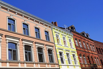 Altbauten in der Altstadt von EUSKIRCHEN ( bei Bonn )
