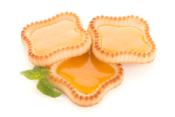 Lime jam tartlets