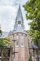 Fototapeta na wymiar De Vondelkerk Vondelpark Amsterdam