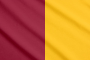 Obraz premium Flag of Rome waving
