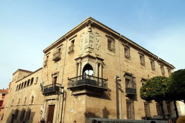 Fototapeta na wymiar Bishops palace, Palacio Episcopal, Plasencia, Extremadura, Spain