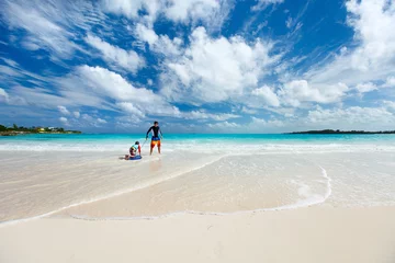 Foto op Plexiglas Beautiful Caribbean beach © BlueOrange Studio