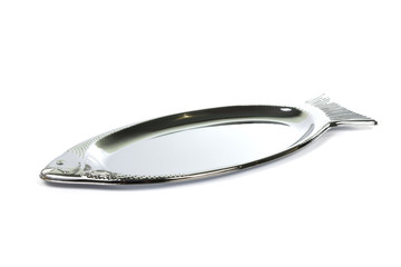 Empty tray form of fish