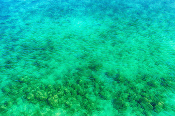 Sea of emerald green, Okinawa