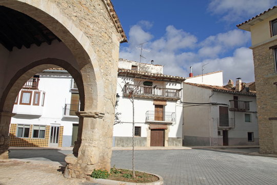 Chapel in Cinctorres village, Teruel; Aragon; Spain