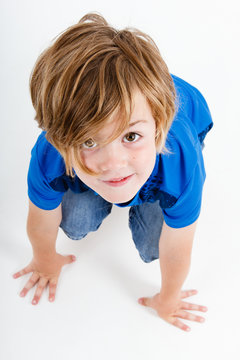 Kind startbereit