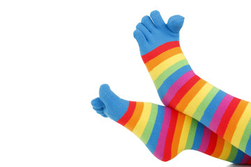 colored socks