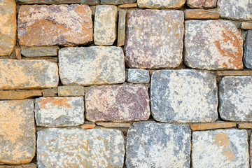 beautiful background. cobbles shot close up