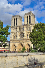 Fototapeta na wymiar Paris. Notre Dame