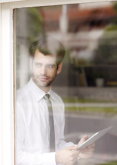 Young businessman portrait