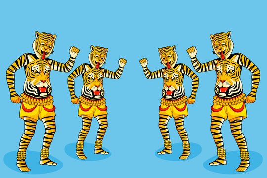 Puli Kali, Tiger Dance For Onam