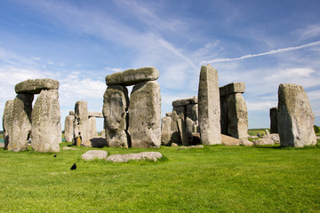 Naklejka premium Stonehenge, Wiltshire, Großbritannien