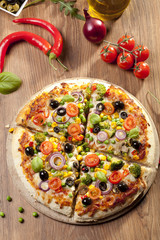 Pizza vegetarian