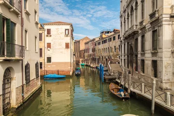 Fotobehang Het blijvende mooie en romantische Venetië Italië © jearlwebb